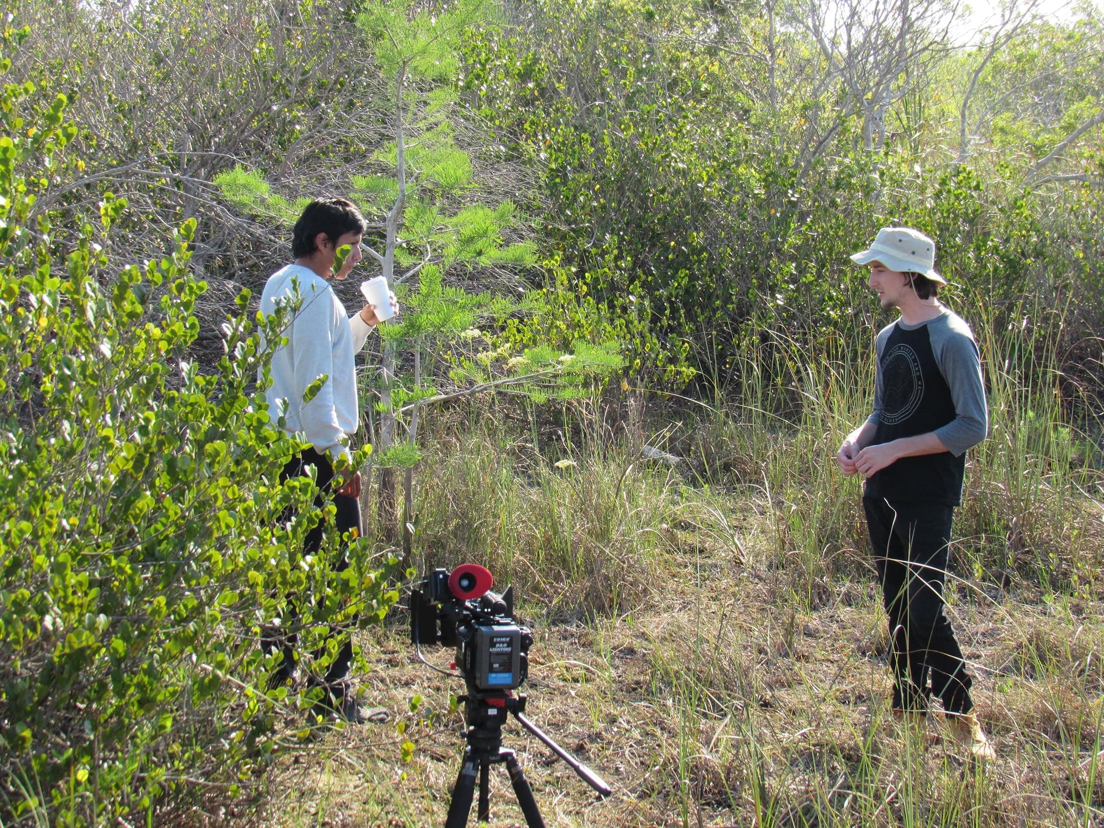 Montana Cypress behind the scenes 1